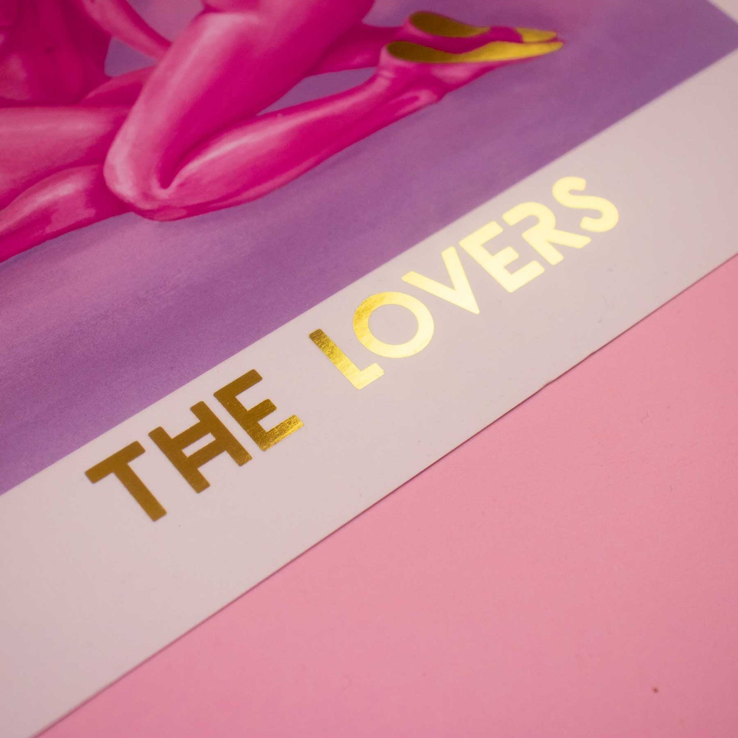 The Lovers - A3 Art Print *Gold Gilding*